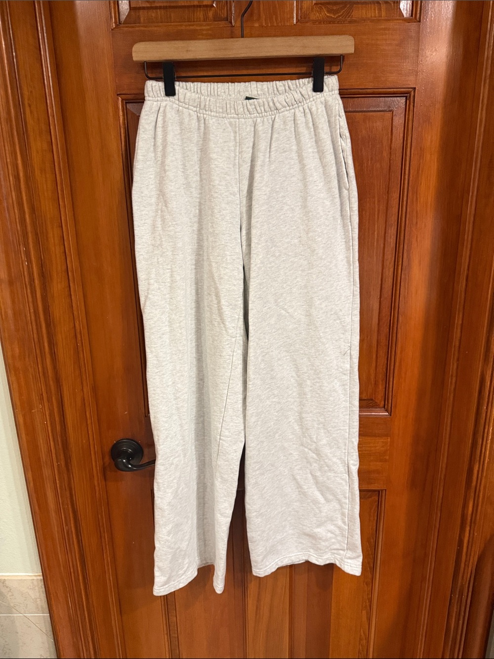 wild fable Wide-Leg Sweatpants in Heather Gray